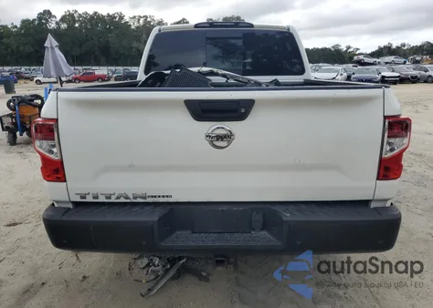 2021 Nissan Titan S из США, поврежденный, VIN 1N6AA1EE8MN528726